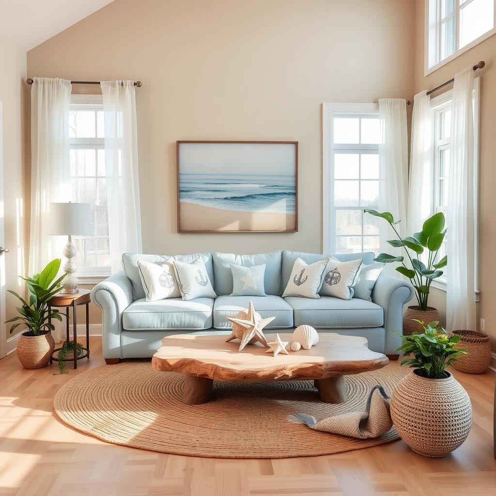 10 Modern Coastal living room ideas