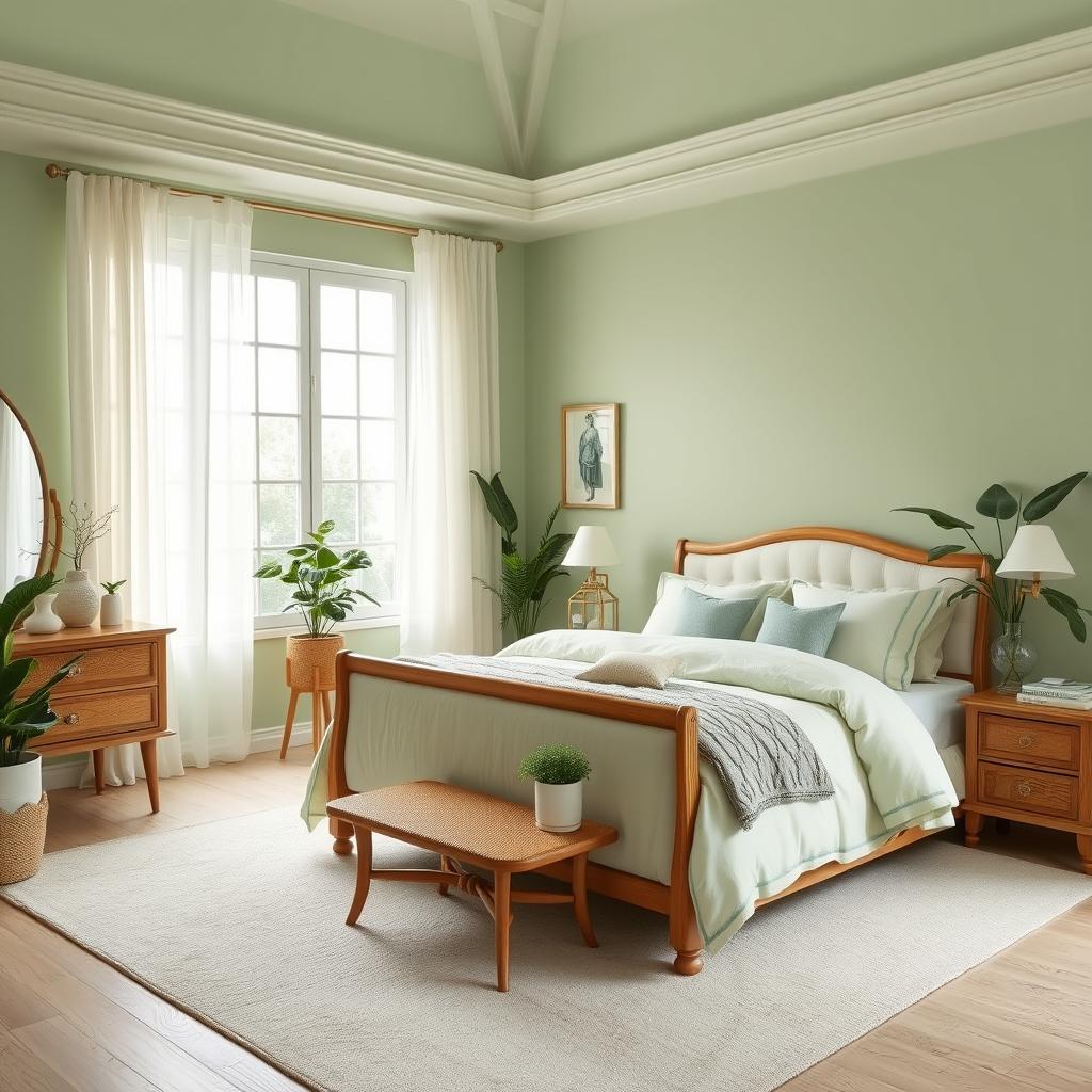 Calming Bedroom Colors Green Design