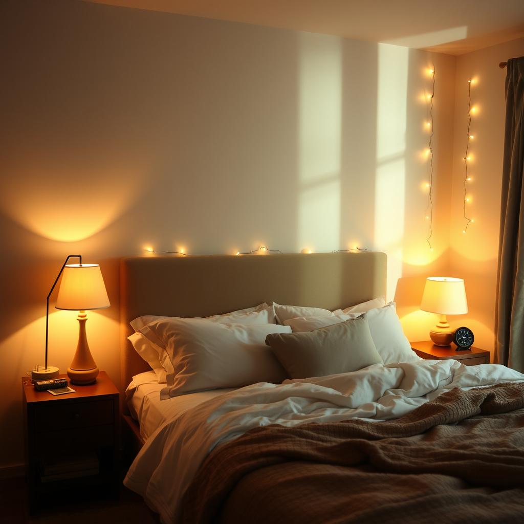 bedroom lighting