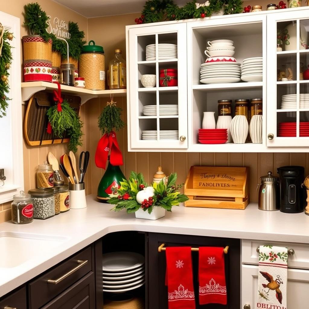 holiday kitchen organization