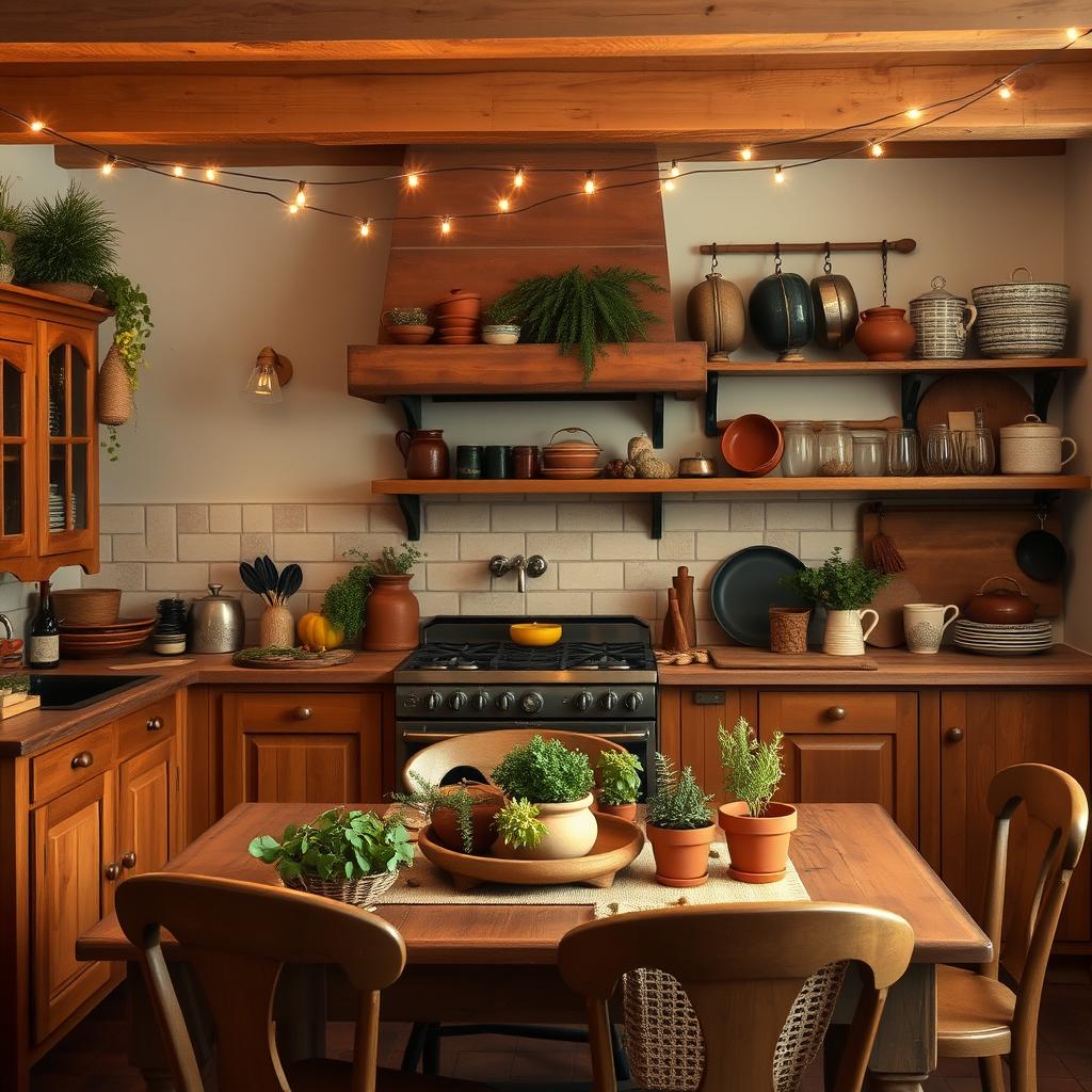 rustic kitchen decor