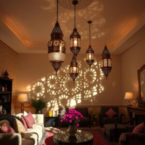 10 ideas to decorate with Moroccan lights