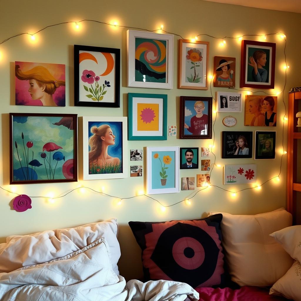 DIY Dorm Room Wall Art