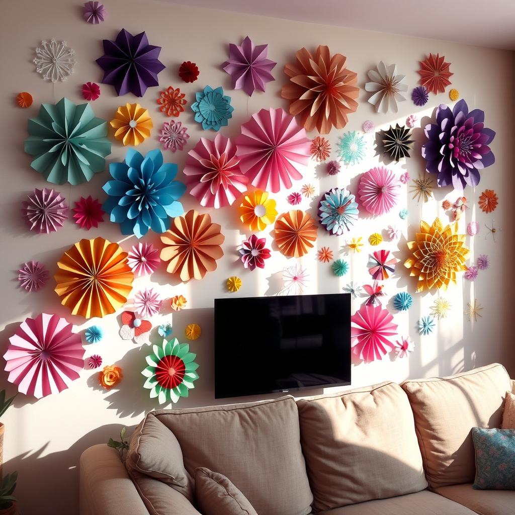 DIY Paper Craft Wall Art