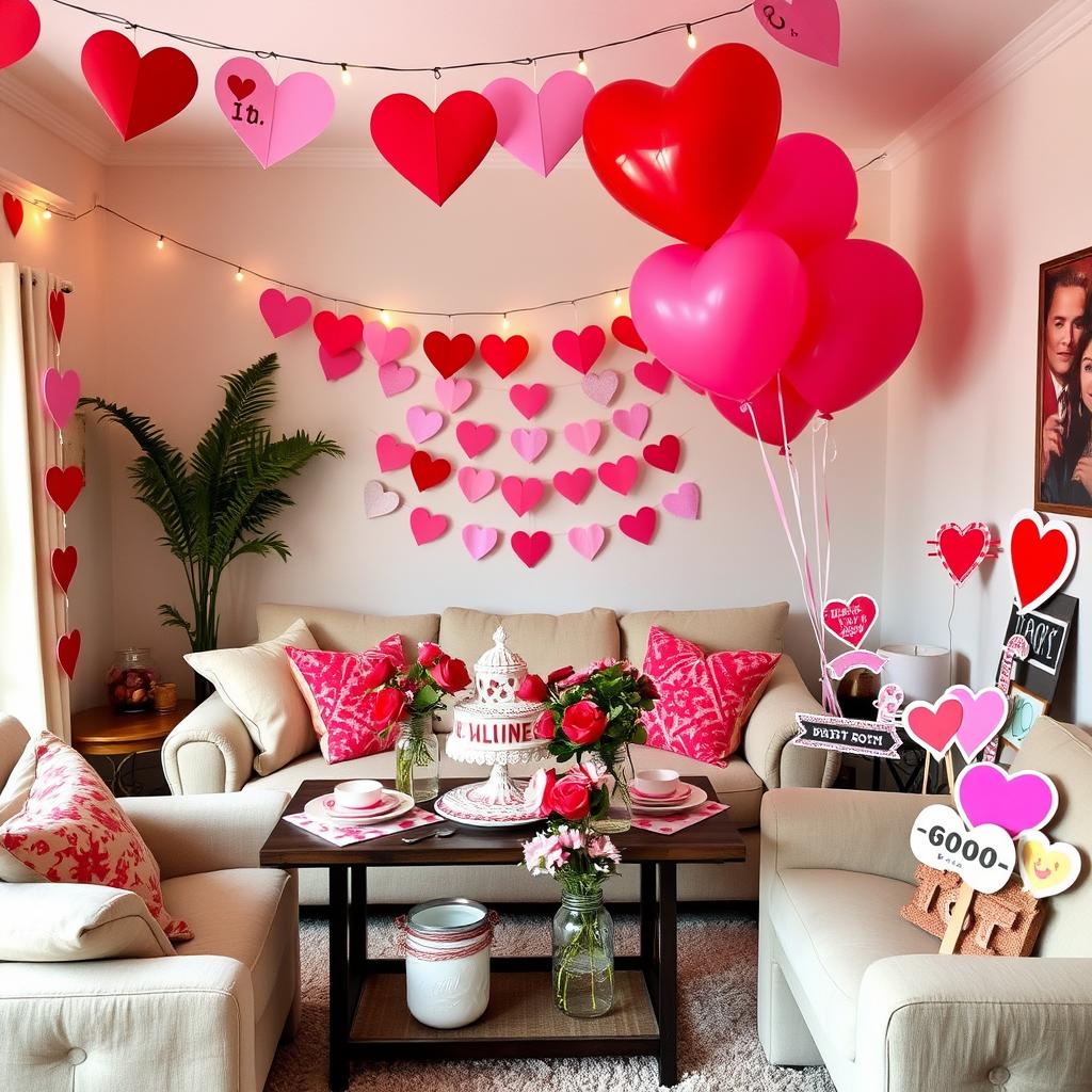 Galentine's Day Budget Decor Ideas