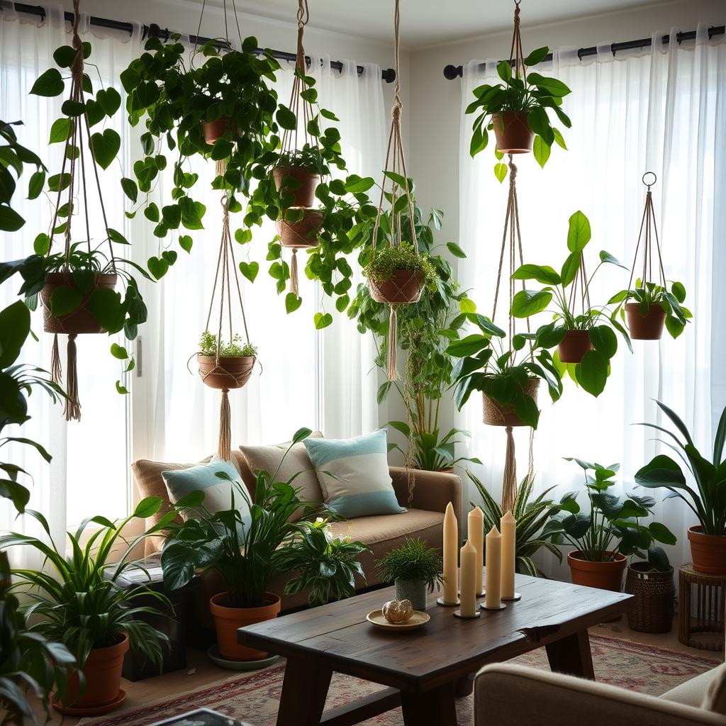 Indoor Plants Natural Home Decor