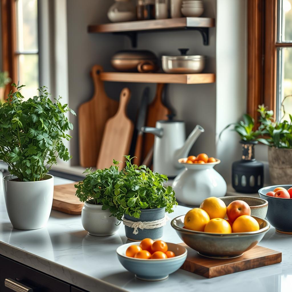 Kitchen Counter Styling Inspiration